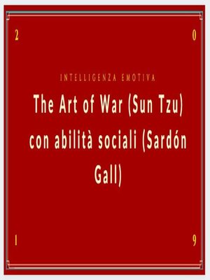 cover image of The Art of War (Sun Tzu) con abilità sociali (Sardón Gall)